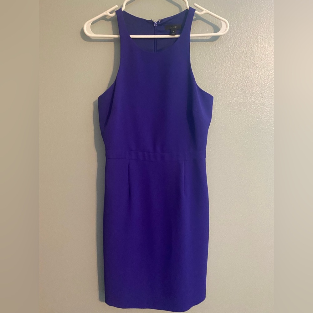 Jcrew Dress - royal blue size 4